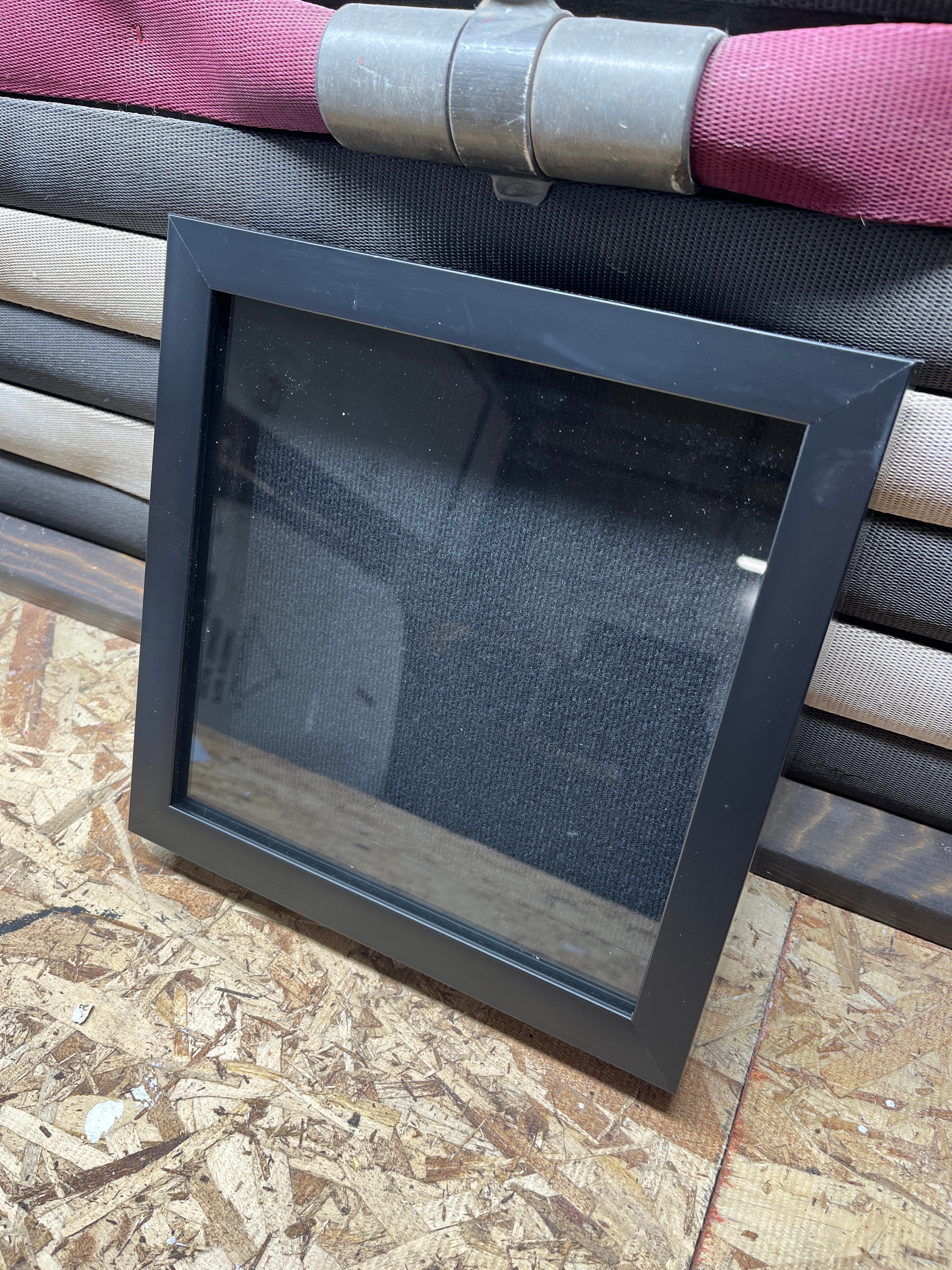 8x8 Shadow Box (glass front) – 2 Eleven Shields
